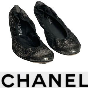 Poshmark chanel flats Clearance